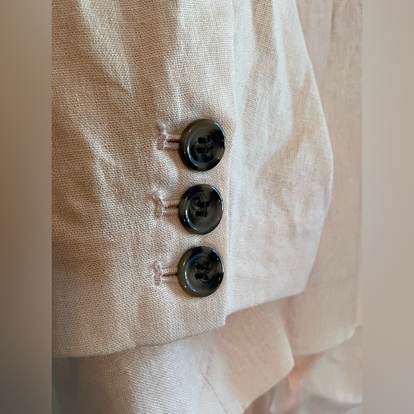 EUC Cato 3/4 Sleeve Linen Blend Women’s Blazer - Picture 3 of 7